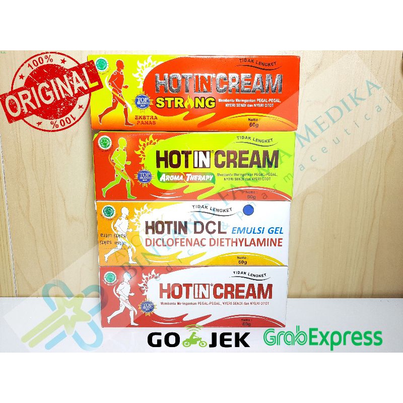Hotin Cream/Hotin Aromaterapi/Hotin Strong/Hotin DCL 60gr
