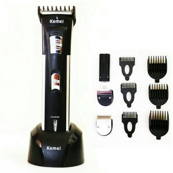 Alat Cukur Rambut Dan Ukir Kemei KM-3006 Washable Hair Clipper Charger