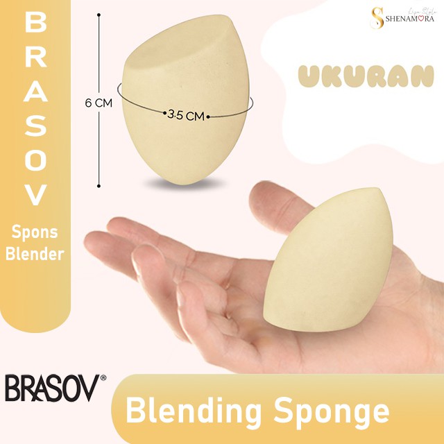 Brasov Spons Egg Cut | Spon Bedak | Sponge Foundation