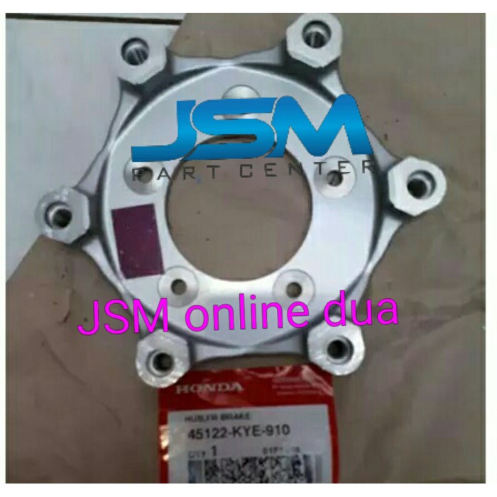 BRACKET DUDUKAN PIRINGAN CAKRAM MEGAPRO NEW ORI AHM 45122-KYE-910 ORI ORIGINAL