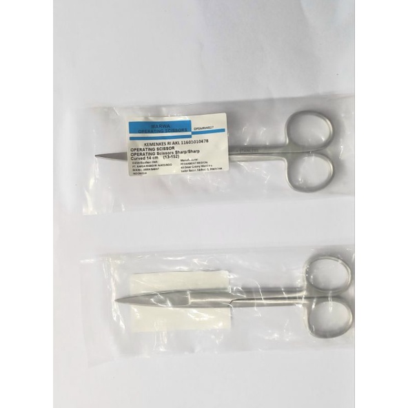 

Gunting Medis Gunting Tajam Tajam Lurus Gunting Tajam 14cm Gunting Operasi Operating Scissors