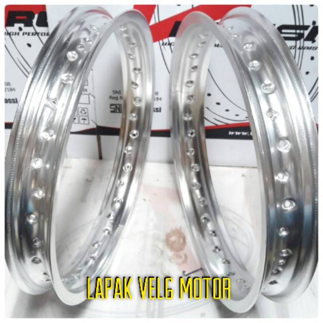 Velg Rossi  ring 18 uk 185/185 WM silver