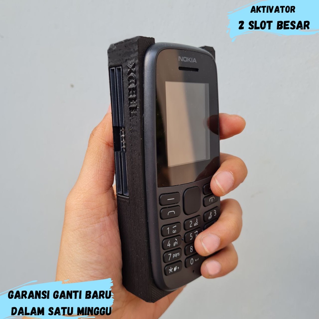 HP AKTIVATOR NOKIA DUAL SIM ON 2 SLOT BESAR (BISA SMS & NELPON)