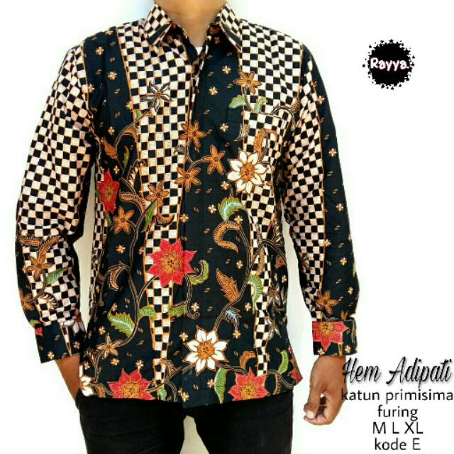 Kemeja Batik ADIPATI lengan panjang