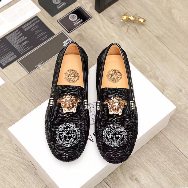 Sepatu pria loafer vers4ce mirror quality men shoes slip on cowok