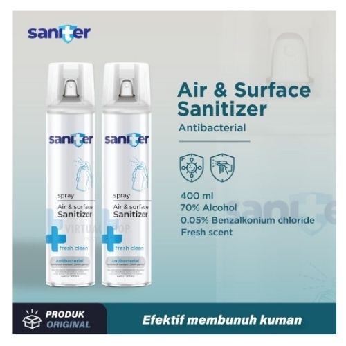 Desinfiktan Sanitizer Spray Anti Bakteri Saniter 114118