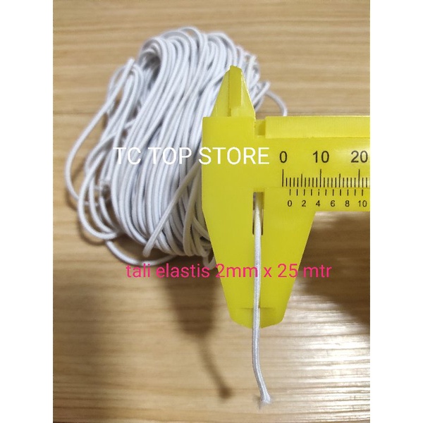 

ATH Tali Elastis 2mm (25 meter) / Tali karet / Tali String