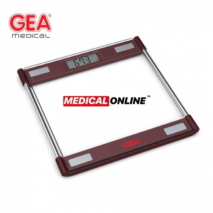 TIMBANGAN BADAN DIGITAL TRANSPARAN EB-9063 GEA 150KG DIGITAL BODY SCALE MEDICAL ONLINE