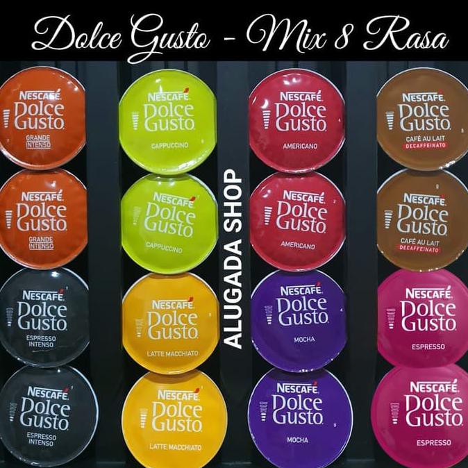

Mix 8 Rasa - Kapsul Nescafe Dolce Gusto - Cappuccino Mix