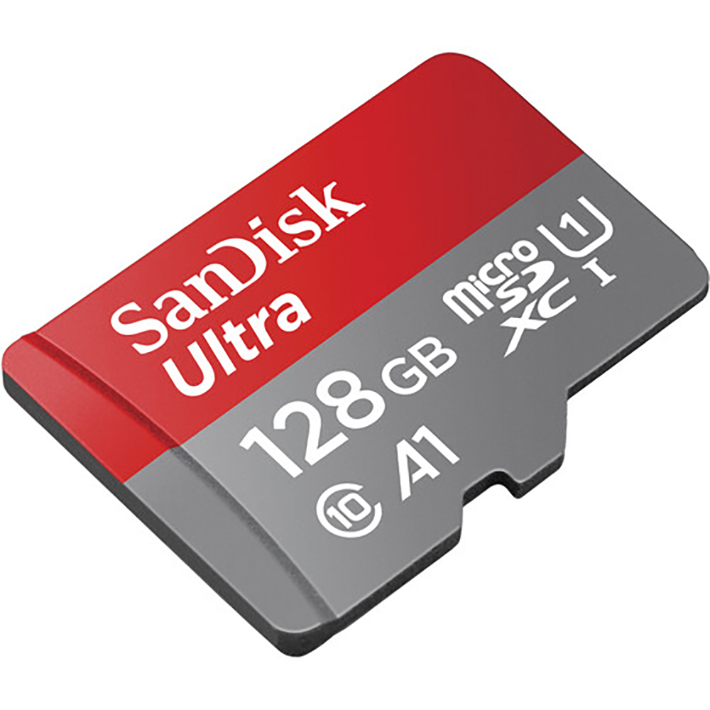 SanDisk Ultra microSDXC Card UHS-I Class 10 A1 (120MB/s) 128GB