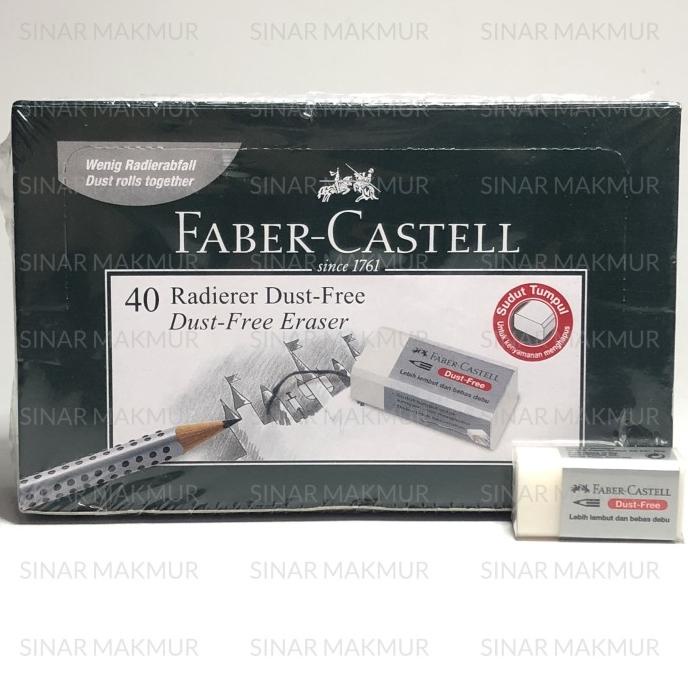 

[COD] Penghapus Faber-Castell Kecil Putih KOMPLIT Kode 797