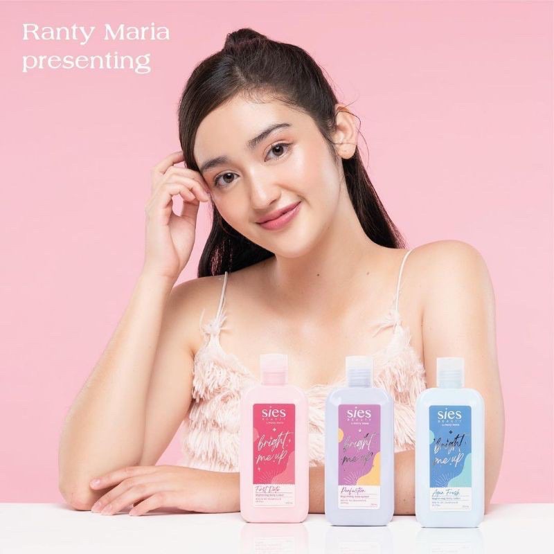 SIES BEAUTY BRIGHT ME UP BRIGHTENING BODY LOTION BY RANTY MARIA