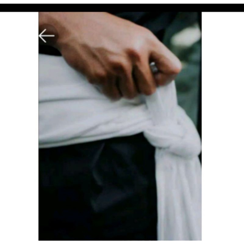 Sabuk Mori warga PSHT