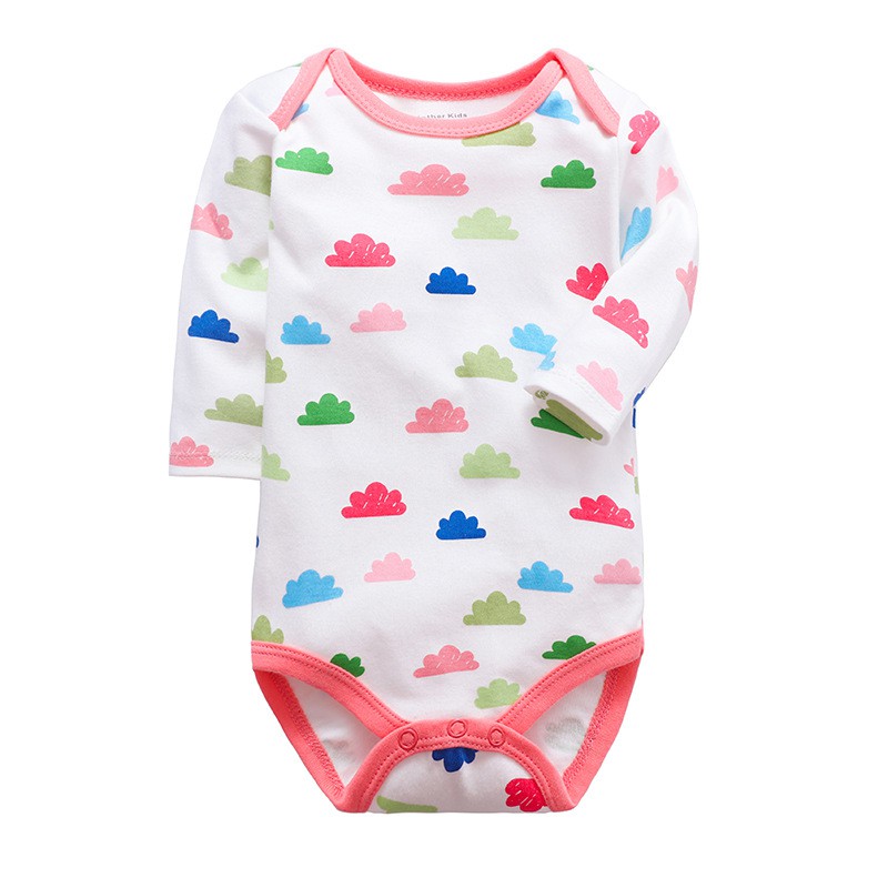 YBS BAJU BAYI JUMPSUIT LENGAN PANJANG IMPORT/ JUMPSUIT ANAK/JUMPSUIT MURAH/ JUMPSUIT MOTIF LUCU 1058-JSP Awan