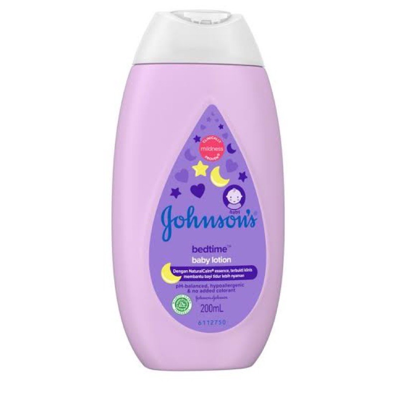 JOHNSONS BABY LOTION BEDTIME 200ML / LOTION BAYI