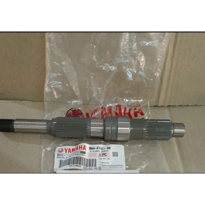 AXLE DRIVE AS RODA BELAKANG NEW NMAX ASLI ORI YAMAHA B6H E7421 00