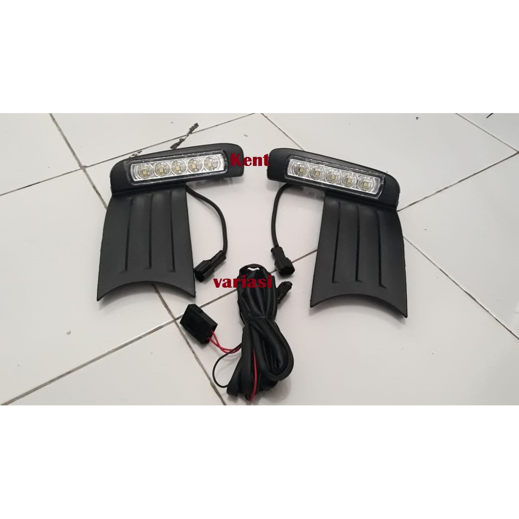 Fog Lamp Lampu Kabut LED DRL Mobil Jazz RS 2011 - 2013