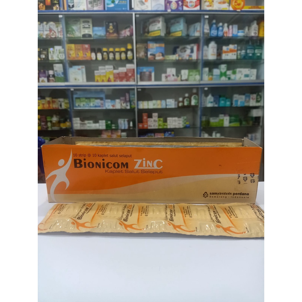 Bionicom Zinc Multivitamin Vitamin B C E Zinc