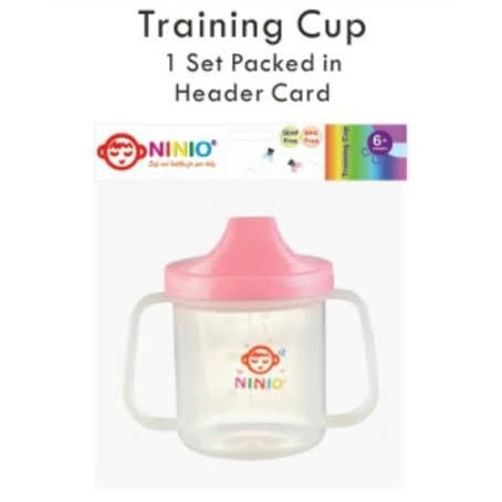 CUP TRAINING LATIHAN PEGANGAN BOTOL MINUM BAYI NINIO F-331