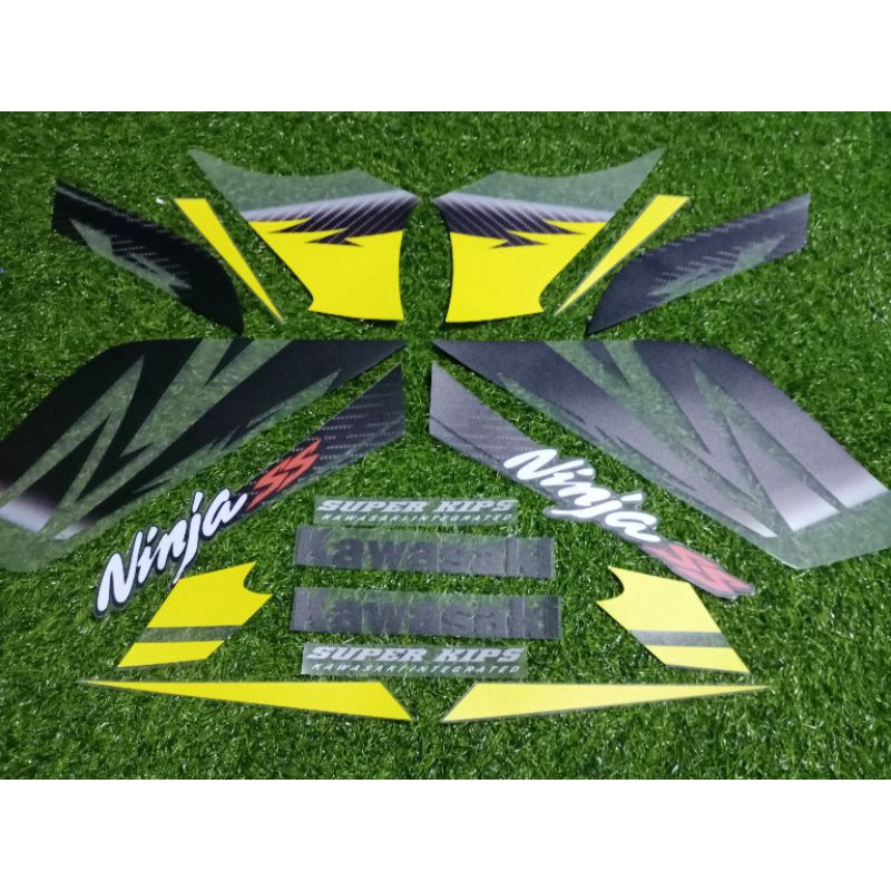 STRIPING STICKER NINJA SS TRANSPARAN CUSTOM