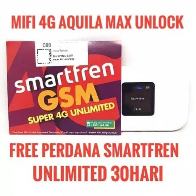 MIFI MODEM WIFI BOLT AQUILA BONUS KARTU
