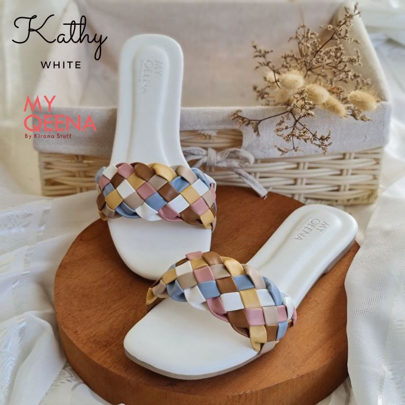Sandal Wanita Original KATHY My Qeena by Kirana Stuff