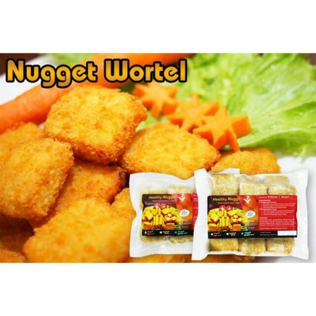 

Promo Premium Nugget Wortel 250gram terbuat dari 70% daging dada ayam