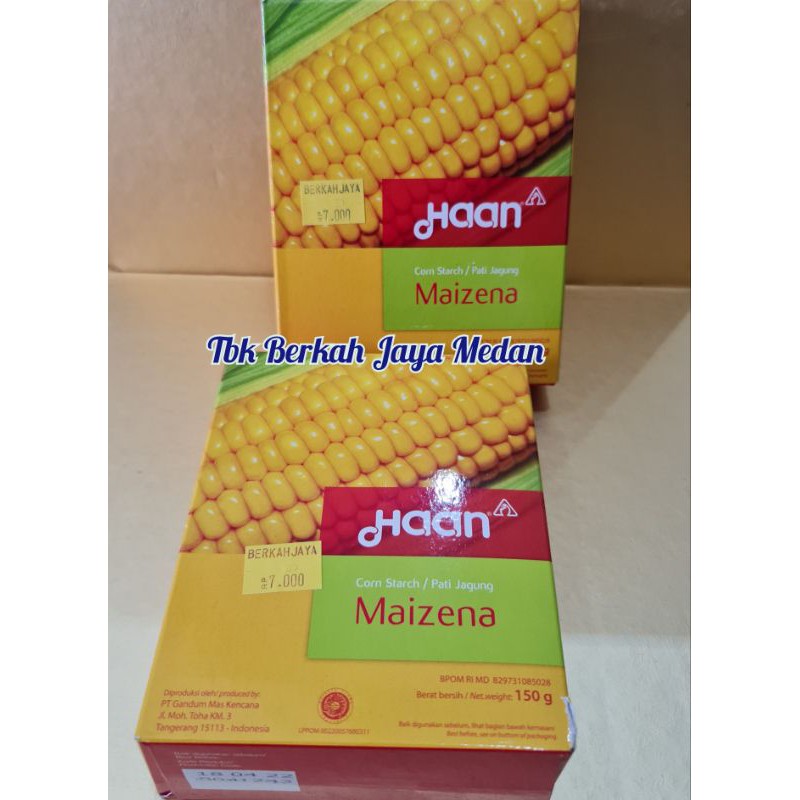 

150gr Maizena/Corn Strach/ Pati Jagung/Haan Maizena