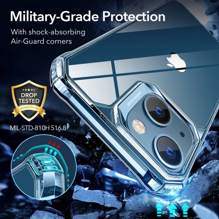 ESR iPhone 13 / 13 Pro / 13 Pro Max Air Armor Case - Clear Base - Original ESR - 501053 / 501054 / 501055 / 501056 / 501057 / 501058