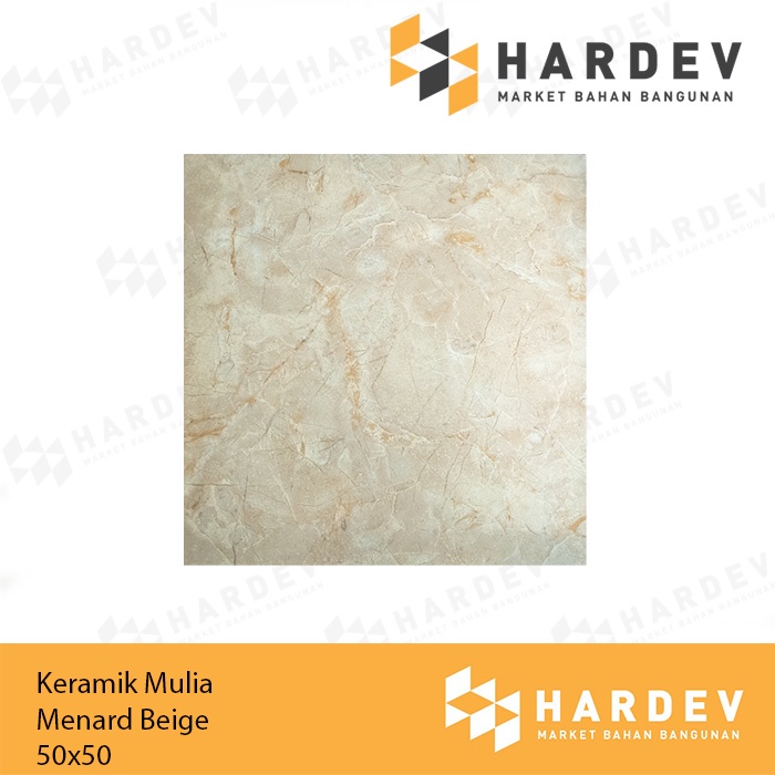 KERAMIK MULIA 50X50 MENARD BEIGE KW1