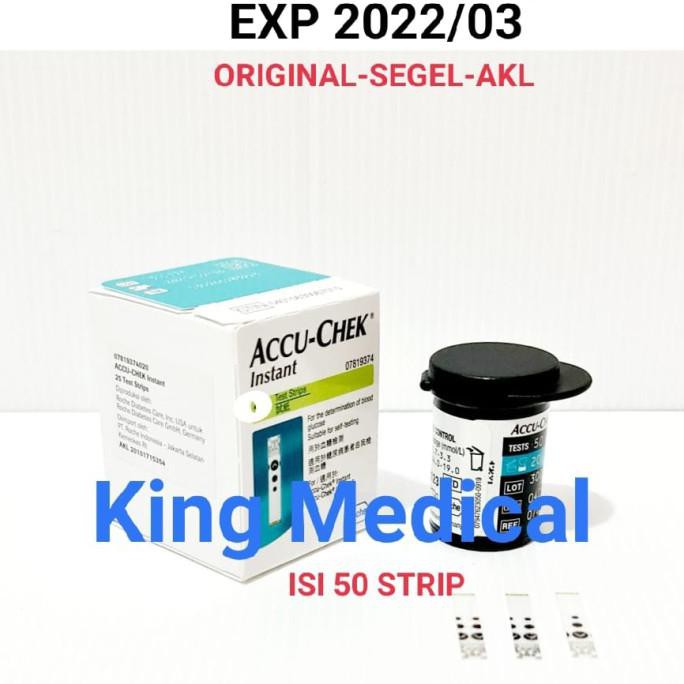 Accu Chek Instant Strip Glucose/Gula Darah Accu Check