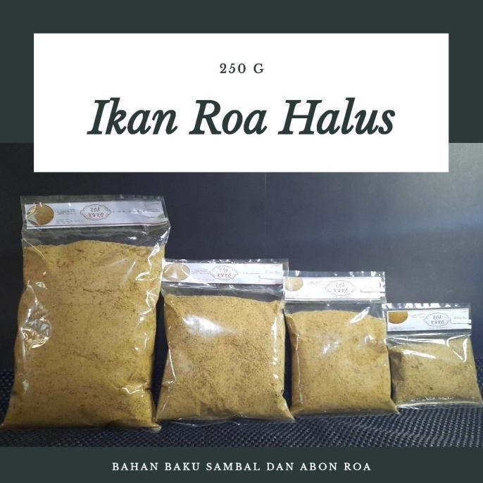 

Ikan Roa Halus 250gr