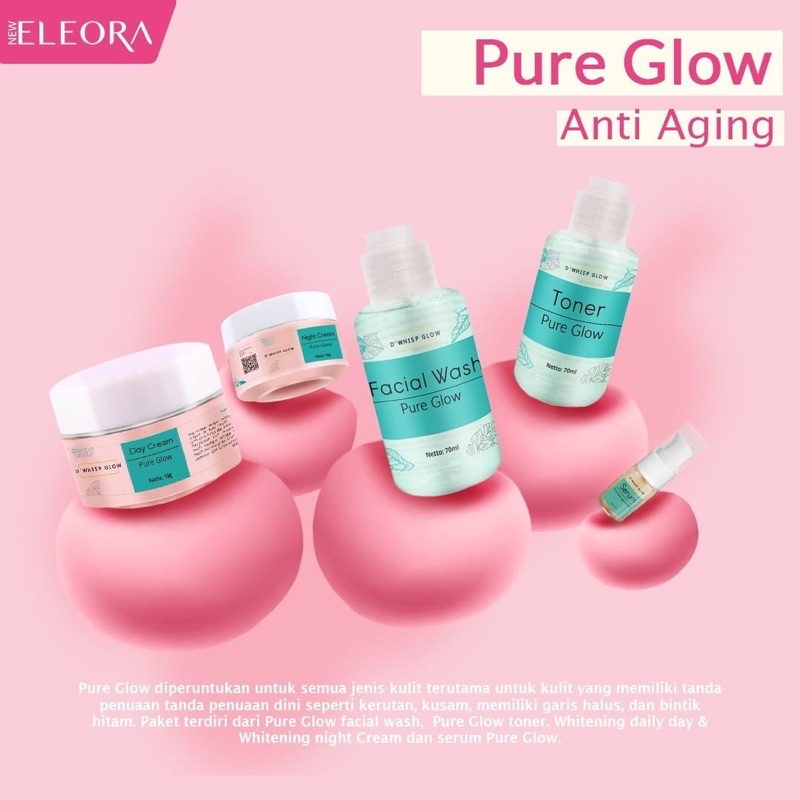 Jual ELEORA PURE GLOW SERIES Shopee Indonesia