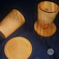 GELAS ANTIK/GELAS LUCU/GELAS KAYU/ GELAS KAYU MAHONI/GELAS UNIK