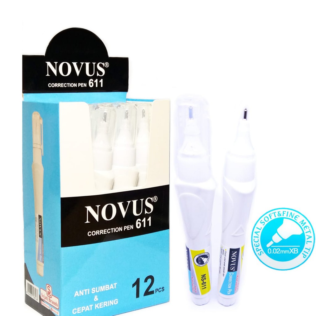 

Novus Tip-Ex NS-611 (5 ML) - 1 LUSIN / Correction Pen