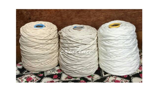 1kg Tali katun macrame 4mm Part 1