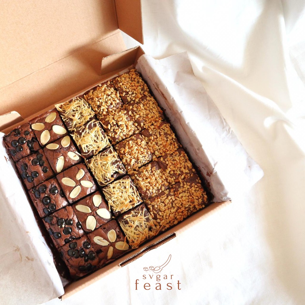 

Fudgy Brownies (Brownies Sekat)