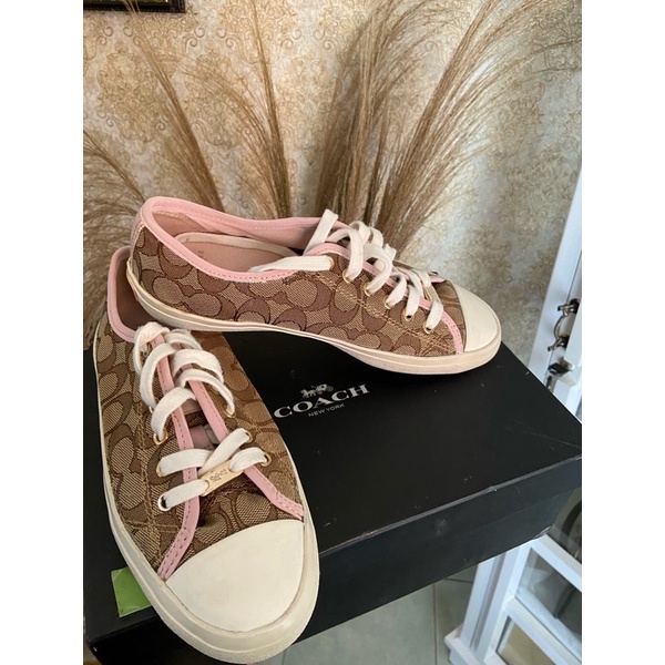 sepatu coach preloved original sneakers shoes coach