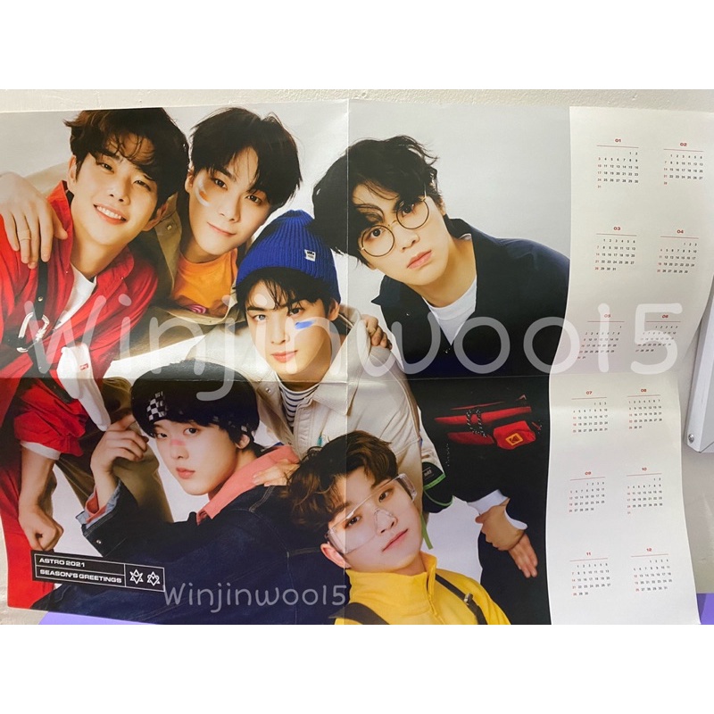 POSTER CALENDAR ASTRO SG 2021 | ASTRO SEASON GREETINGS 2021
