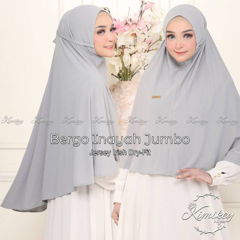 BERGO INAYAH JUMBO KIMIKEY HIJAB JERSEY AIRIS