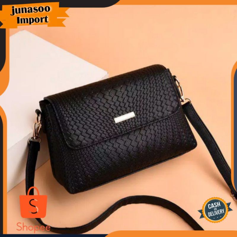 4.4 TAS SELEMPANG WANITA IMPORT MURAH URSULA E5178 S5178TAS CEWEK KEKINIAN/TAS CANTIK JAKARTA