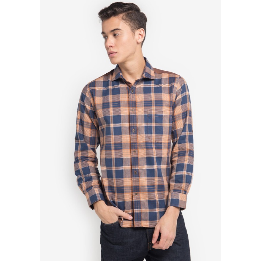 EDITION Men's Plaid Esl105 Shirt