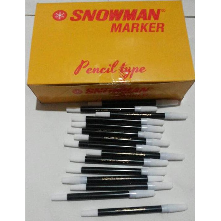 

HOT SALE Spidol Kecil Snowman Marker Pencil Type Terjamin