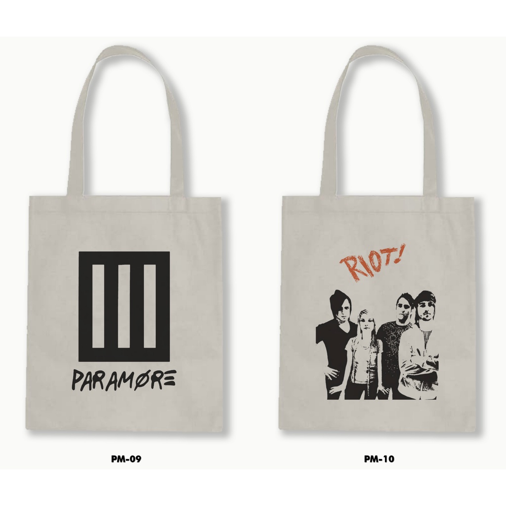 TOTE BAG BLACU - PARAMORE