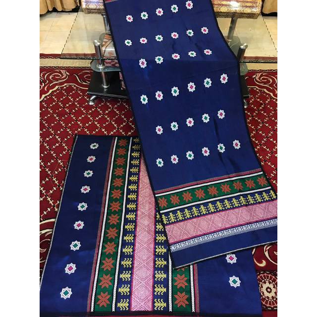 Songket Tenun Suji Palembang Motif Cantik Rakam Tumpal Sadum
