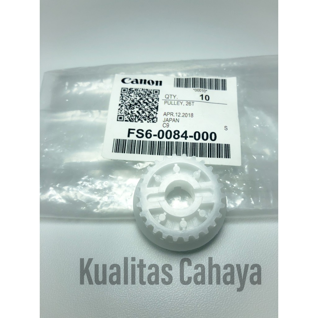 Gear Pulley 26T Mesin Fotokopi Canon IR 5000/6570/5075 FS6-0084-000 Original