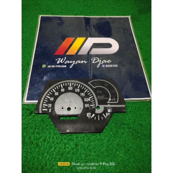 papan layar indikator cover spidometer speedometer Suzuki GS GX tornado original