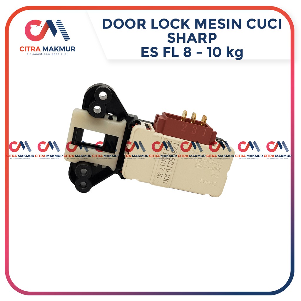 Kunci Switch Pintu Mesin Cuci Sharp Front Load Door lock Otomatis ES-FL860 ES-FL1070 ES-FL1080