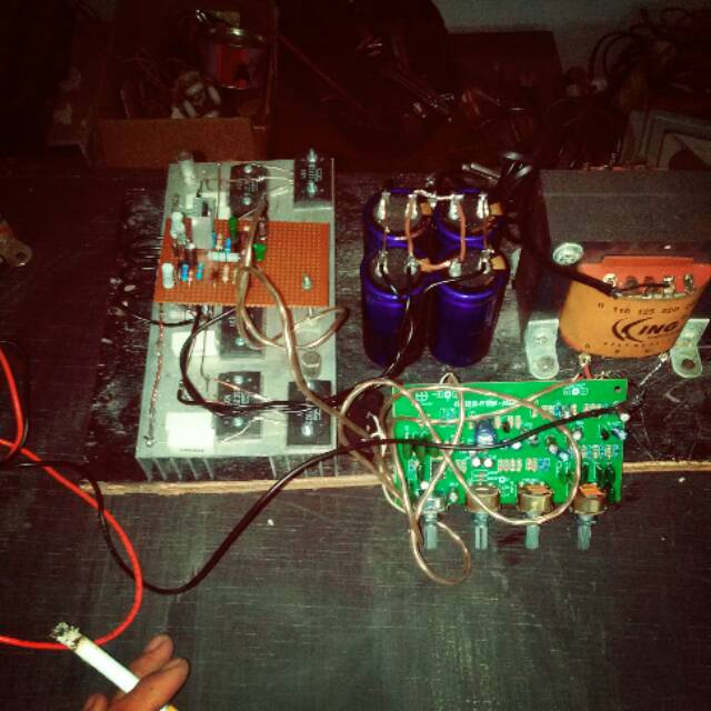 Kit Power ampli rakitan watt varian
