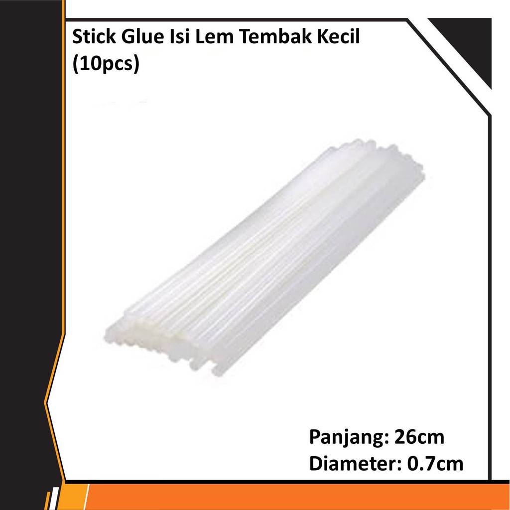 10pcs Stick Glue Refill Lem Tembak Kecil